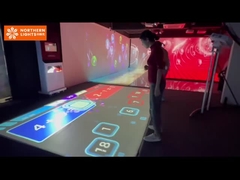 Proyector interactivo móvil todo en uno para deportes y diversiones para proyección de parques de diversiones