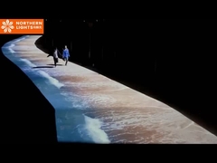 Juegos de proyector interactivo al aire libre Juegos de proyector interactivo Piso Proyección de tierra interactiva