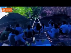 3d / 5d Simulador de cine Movimiento visual Cinema inmersivo pantalla LED cine de vidrio colgante