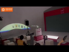 Seeball 8 m de diámetro pantalla de proyección de cúpula de presión negativa