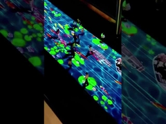 Iluminación de piso exterior Magia de piso interactivo Magma de piso Sistema de proyección Software de proyección