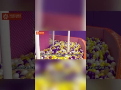 Colorido Bebé Niños baratos patio de recreo de niños pequeños plástico suave anti-flexible Ocean Ball Pit Ball