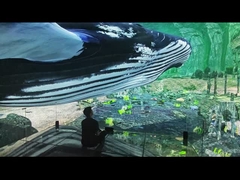 Simulador VR inmersivo de cine con pantalla LED Simulador de teatro para centros comerciales