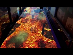 Juego de proyección interactivo inmersivo Juego de proyector de fortaleza travieso para el piso