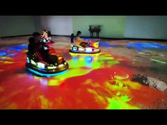 Sistema de Drift Kart de proyección en el suelo personalizable con 8 juegos para centros comerciales