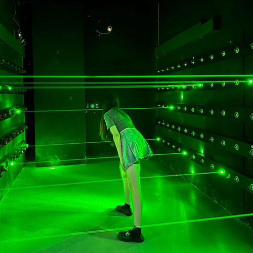 Últimas noticias de la empresa sobre Equipo de juegos activo Escape Interactivo Sala de juegos Arena Activar juego láser