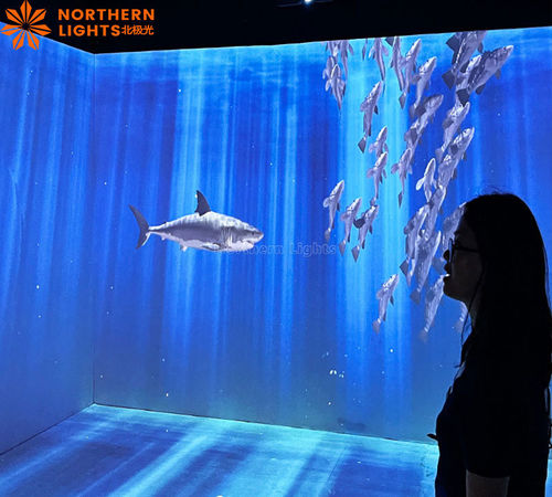 Últimas noticias de la empresa sobre Restaurante inmersivo holográfico Proyector holográfico inmersivo Proyección de salón de bodas