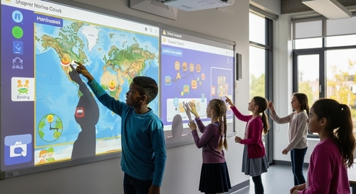 Últimas noticias de la empresa sobre Temporada de regreso a la escuela y EdTech: Construyendo el Aula inteligente del nuevo semestre