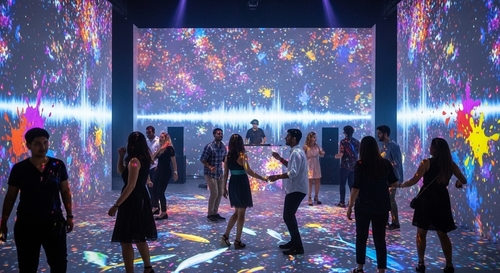 Últimas noticias de la empresa sobre Ilumina tu evento con proyección interactiva: nuevas ideas para bodas, fiestas y exposiciones