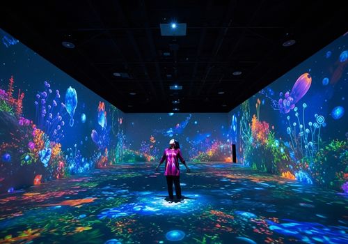 Últimas noticias de la empresa sobre An Immersive Projection System Installation Guide: Space Layout Suggestions for Interactive Wall and Floor Projectors