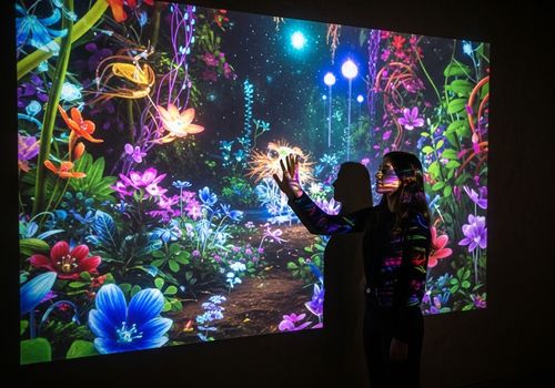 Últimas noticias de la empresa sobre AI-Empowered Interactive Projection: From Content Generation to Intelligent Interaction