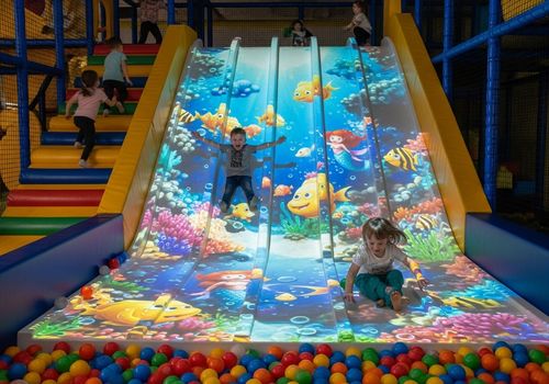 Últimas noticias de la empresa sobre How Interactive Projection Empowers Slides, Smash Walls, and Sandboxes: Creating Magical Experiences in Playgrounds