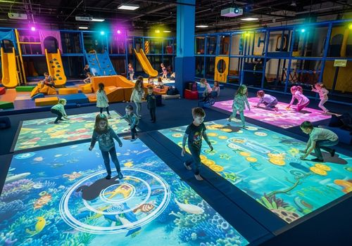 Últimas noticias de la empresa sobre How to Create a Membership Retention Loop for Children's Playgrounds Using Immersive Interactive Projections