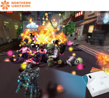 Buen precio Mech Guerrero Proyector Pared interactiva Sensor de movimiento Juego interactivo en línea