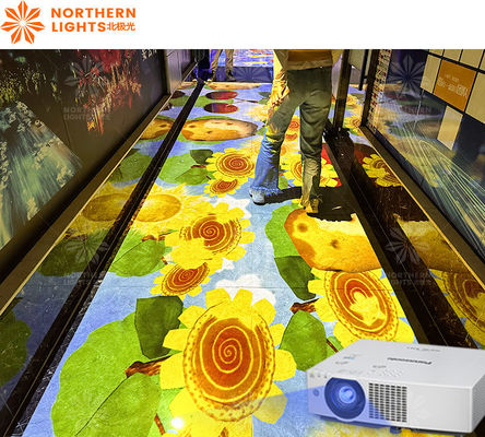 Buen precio Productor Sistema de proyector de suelo interactivo de holograma interior en línea