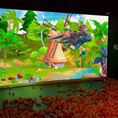 Buen precio Proyector de hologramas 3d Proyección de pared interactiva Proyección de bola de trituración en línea