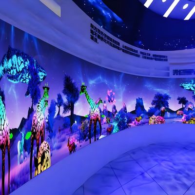 Buen precio Luces del norte de alta precisión inmersivo de la pared aulas de proyección interactiva en línea