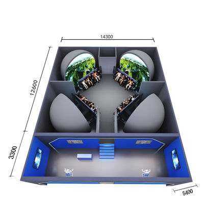 Buen precio Ecrano de proyección de 360 grados con cúpula en línea