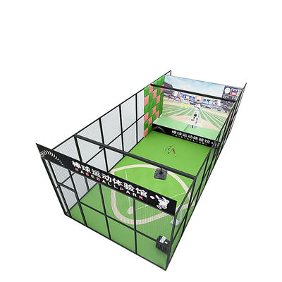 Buen precio juegos interactivos con proyector Deportes Ar Entretenimiento en interiores Simulador de béisbol en línea