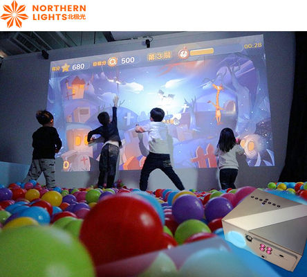 Buen precio Juegos Interactivos Integrados Proyector Bolas de Esmagamiento Rayo Juego Interactivo en línea
