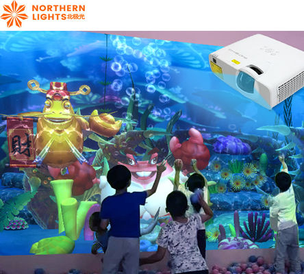Buen precio Juegos de Pintura Interactivos de Toque Proyector Sistema 3400 Lumens en línea