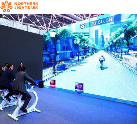 Buen precio Bicicleta interactiva AR Proyector de juegos Bicicleta de ejercicio con juegos interactivos en línea