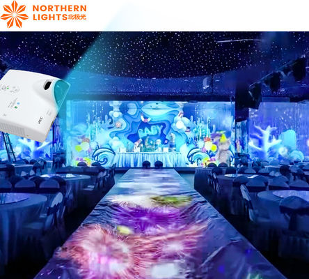 Buen precio Display holográfico Proyector inmersivo Interacción Experiencia de restaurante creativa en línea