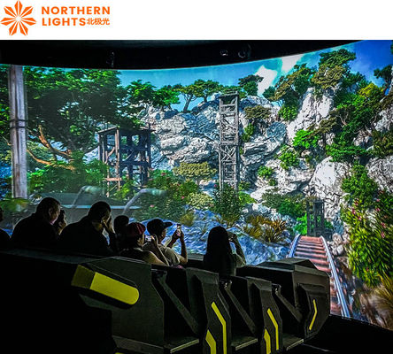 Buen precio Proyector inmersivo de cine de órbita 5D movimiento visual inmersivo pista en línea