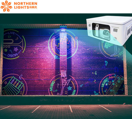 Buen precio Proyector de pared interactivo arquitectónico de 8500 lumens para turismo cultural en línea