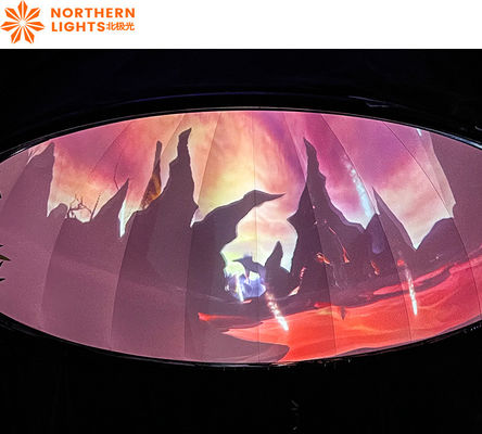 Buen precio Simulador de proyección de cúpula 3D Proyección inmersiva de cine para museo en línea