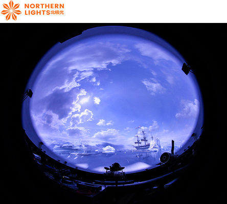 Buen precio Proyector de planetario inflable de 360 grados 3200 lúmenes Proyector de cúpula de planetario en línea