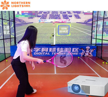 Buen precio Nuevos productos Ténis Deporte Máquina de pelota para equipos de entrenamiento automático en línea