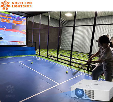 Buen precio Nuevo juego de tenis para deportes de interior juego de entrenamiento para el parque de deportes de diversión en línea