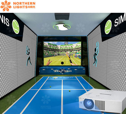 Buen precio Venta caliente de equipo de tenis de interior simulador de juego VR simulador en línea