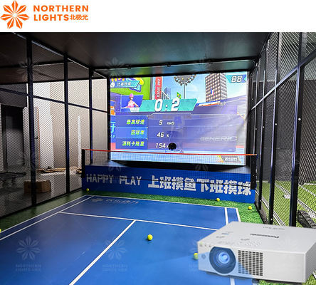 Buen precio 2024 Nuevo Hot Sale Indoor Simulación Inteligente Tenis Experiencia Salón Deportivo en línea
