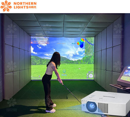 Buen precio Equipo de medición de bolas infrarrojas del simulador de golf Pantalla resistente al impacto en línea