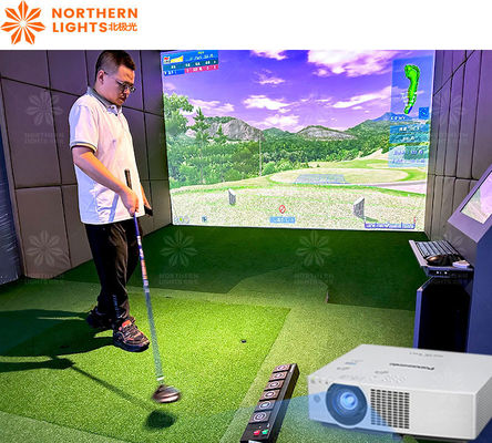 Buen precio Simulador de golf de capacidad máxima de 500 kg para conducción en interiores Sistema coreano en línea