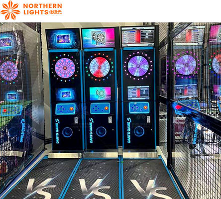 Buen precio Máquina comercial de dardos con luz LED Dart Target Online Match Coin Dart Arcade Machines en línea