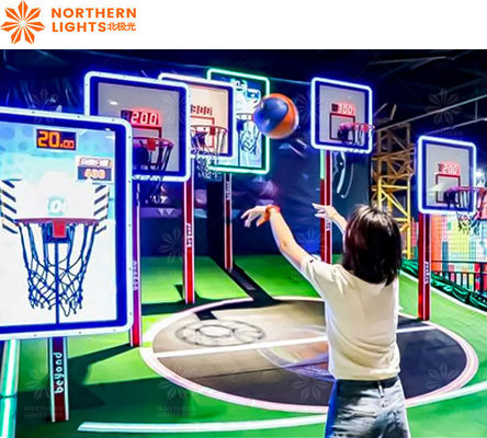 Buen precio El juego de arcade de baloncesto de la calle operado por monedas disparar máquina de disparos de baloncesto en línea