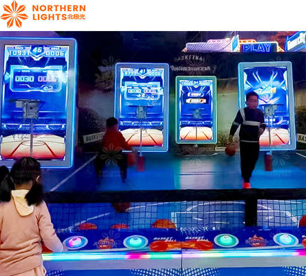 Buen precio Espectro Led Moneda Operada Arcade Shooting Hoops Juego de baloncesto máquina en línea