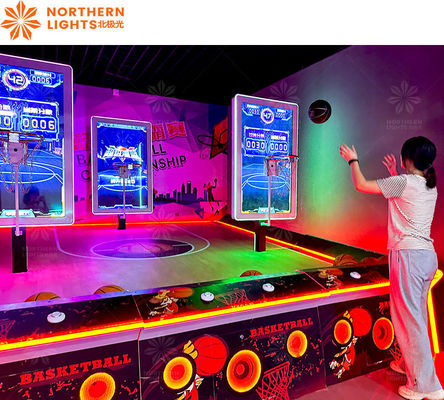 Buen precio Adultos Jugadores Múltiples De Baloncesto Plegable Shot Electrónico Arcade Juego Máquina en línea