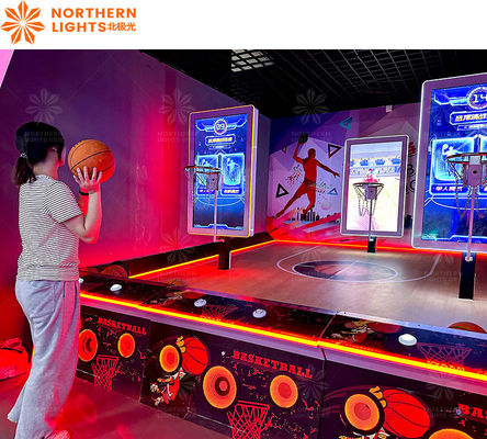 Buen precio Máquina de juego eléctrica de interior caliente nueva máquina de puntuación de baloncesto electrónico en línea
