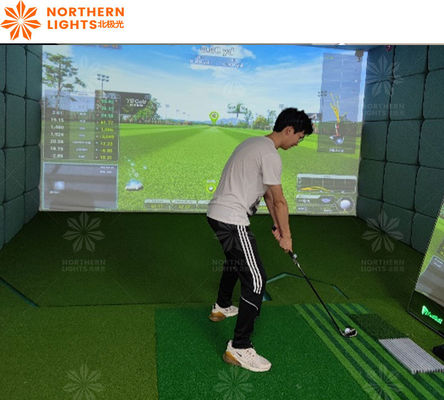 Buen precio Parque de diversiones Simulador de juego de golf Equipo de juego de golf Ayudas de entrenamiento para el equipo en línea