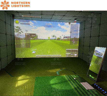 Buen precio Simulador de golf de infrarrojos Smart Hitting Golf ayuda de entrenamiento Indoor Range Ar Golf juego en línea