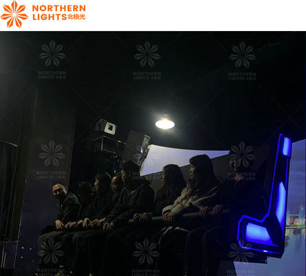 Buen precio 9d Vr Cinema Top Dome Flying Cinema Ride Six Dof Simulador de movimiento de plataforma en línea