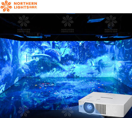 Buen precio Holograma 3D Proyección interactiva de pared para la exposición del museo de arte en línea