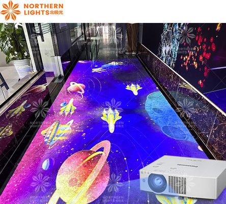 Buen precio Iluminación mágica Sistema de proyector de tierra interactivo en interiores para centros comerciales en línea
