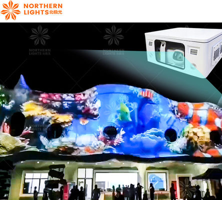 Buen precio Proyector de luces comerciales de exhibición de máquinas de animación en línea