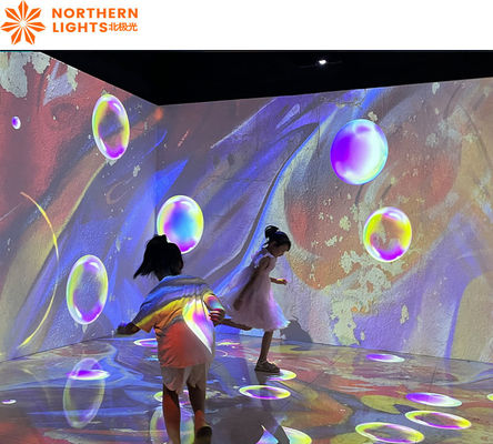 Buen precio Sistema de proyección de pared romántico 360 inmersivo Proyector de exposición de arte inmersivo en línea