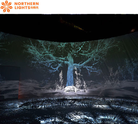 Buen precio Salón de banquetes de arte Pared interactiva espacio inmersivo proyector de pantalla digital 3D en línea